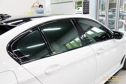 BMW 5시리즈(g30) 크롬죽이기/윈도우 크롬몰딩 랩핑 - 플랩스(FL.Wraps)/ 크롬죽이기랩핑, 미사랩핑, 하남랩핑 / 하남 천현동