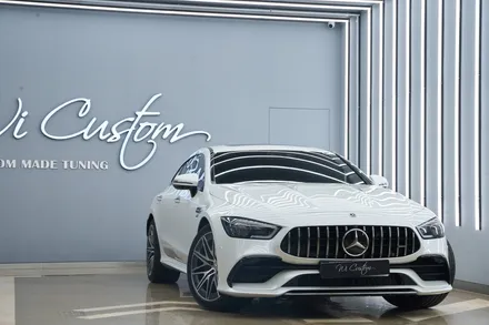 벤츠 gt43 amg 에이버리 화이트 펄 전체랩핑 + 크롬죽이기(랩핑) - 황실장 / 하남랩핑, 미사랩핑, 송파랩핑 / 하남 천현동