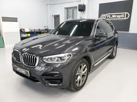 신형 BMW X3 범퍼 가니시 유광블랙 부분랩핑 시공 - 강동, 송파, 미사 전체랩핑, 루프스킨, PPF 시공점 추천 / 경기 광주, 양평, 하남 랩핑 전문 / 플랩스 / 하남 천현동