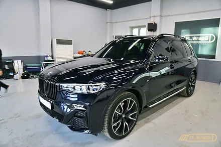 BMW X7 크롬죽이기 랩핑 - 플랩스(FL.WrapS) / 하남랩핑 / 미사랩핑, 위례,남양주랩핑, 크롬지우기랩핑 / 하남 천현동