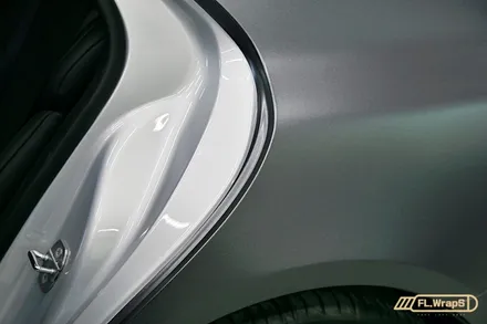 벤츠 S350d 사틴그레이 전체랩핑/ 블락포디 비바 바이올렛 열차단썬팅 - 플랩스(FL.WrapS) / 하남,미사 전체랩핑/열차단썬팅, 강동/송파 랩핑 / 하남 천현동