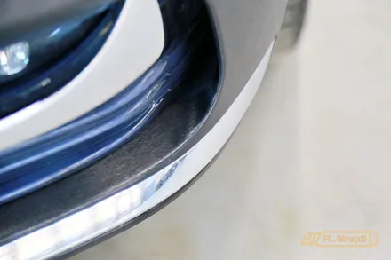BMW 7시리즈 앞범퍼 랩핑 재시공 / 블랙브러쉬 - 플랩스(FL.WrapS)/ 하남랩핑, 미사랩핑, 서울 강동구 랩핑 / 하남 천현동