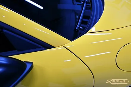 포르쉐 911 카레라 4 GTS 카브리올레 3M선플라워 전체랩핑 - 플랩스(FL.WrapS) / 하남랩핑, 미사랩핑, 위례,남양주 랩핑, 강동구랩핑 / 하남 천현동
