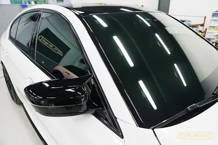 BMW 5시리즈(g30) 크롬죽이기/윈도우 크롬몰딩 랩핑 - 플랩스(FL.Wraps)/ 크롬죽이기랩핑, 미사랩핑, 하남랩핑 / 하남 천현동