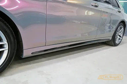 벤츠 S350d 그레이팬텀 전체랩핑 + 블랙PPF 루프스킨 - 플랩스(FL.WrapS)/ 하남랩핑, 미사랩핑, 송파 자동차 랩핑 전문 추천 / 하남 천현동