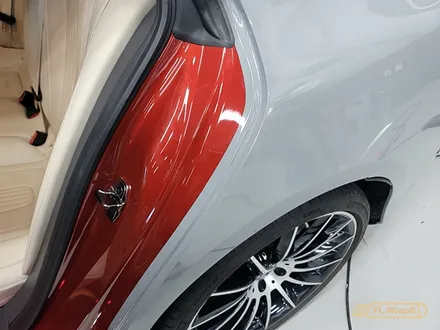 벤츠 CLS 350d 애쉬그레이 전체랩핑 - 플랩스(FL.WrapS) / 하남랩핑/미사 랩핑/위례랩핑 / 하남 천현동