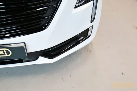 캐딜락 CT6 프로즌바닐라 전체랩핑 / 휠도색/ 크롬죽이기/ 전면썬팅 재시공 - 플랩스(FL.WrapS)/ 하남 미사 랩핑, 남양주 자동차랩핑 / 하남 천현동
