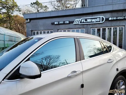 F16 BMW X6 블락포디 비바 스카이블루 열차단 썬팅 재시공 - 서울 강동/송파, 하남 미사 신차 썬팅, PPF, 랩핑 전문 / 양평, 남양주 썬팅 추천 :: 하남 플랩스 / 하남 천현동
