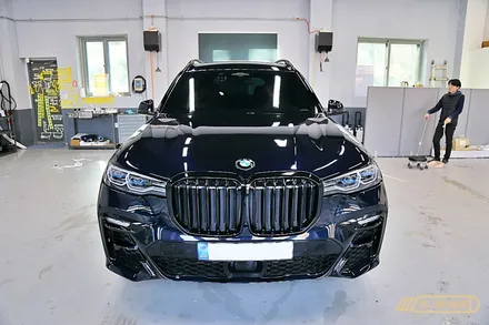 BMW X7 크롬죽이기 랩핑 - 플랩스(FL.WrapS) / 하남랩핑 / 미사랩핑, 위례,남양주랩핑, 크롬지우기랩핑 / 하남 천현동