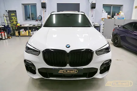BMW X5 세륨그레이 엠블럼교체, 디퓨저 랩핑 - 플랩스(FL.WrapS)/ 하남랩핑, 미사랩핑, 엠블럼튜닝, 신차출고패키지 전문 / 하남 천현동