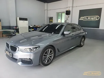 BMW 5시리즈(G30) 사틴카키 전체랩핑 - 하남/미사 자동차랩핑/ 강동/위례랩핑/ 플랩스(FL.WrapS) / 하남 천현동