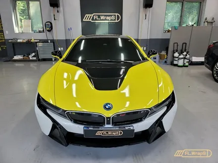 BMW i8 루시드옐로우 랩핑 - 미사랩핑/하남랩핑/위례랩핑/플랩스(FL.WrapS) / 하남 천현동