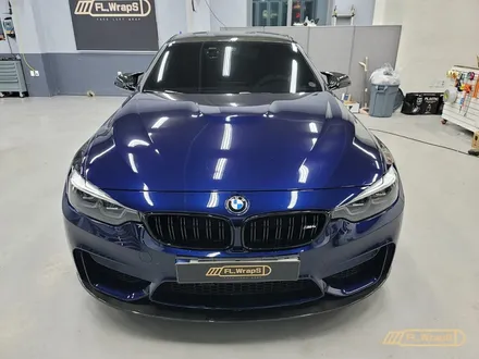 BMW M4 라디에이터 바 포인트 랩핑 - 부분랩핑/미사랩핑/하남랩핑/플랩스(FL.WrapS) / 하남 천현동