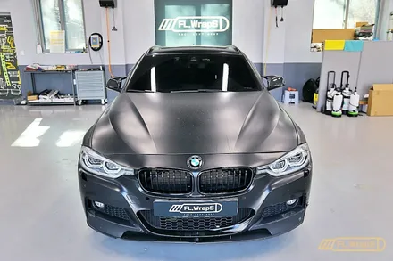 BMW 320d 투어링 랩핑제거 - 플랩스(FL.WrapS) / 랩핑제거 , 하남랩핑, 미사랩핑, 위례랩핑, 남양주랩핑 / 하남 천현동