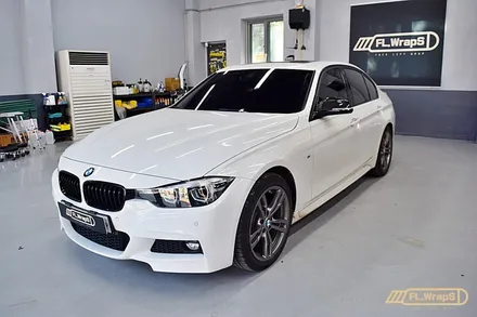 BMW 320d(f30) 에이버리 락그레이 전체랩핑 - 플랩스(FL.WrapS) / 하남,미사 랩핑, 강동/송파 랩핑 / 하남 천현동
