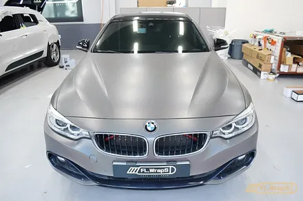 BMW 420d 랩핑제거 작업 - 플랩스(FL.WrapS) / 하남, 미사랩핑, 위례, 송파, 강동 랩핑, 랩핑제거 / 하남 천현동