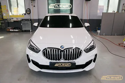 BMW 120i 프론트그릴 랩핑 - 플랩스(FL.WrapS) / 하남, 미사, 성남, 경기광주 랩핑, 부분랩핑, 포인트랩핑 / 하남 천현동
