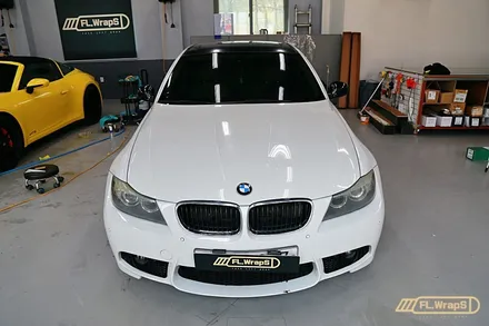 BMW 335d(e90)루프스킨, 크롬죽이기 랩핑 - 플랩스(FL.WrapS)/ 하남랩핑, 미사랩핑, 강동구/송파구 크롬지우기랩핑 / 하남 천현동