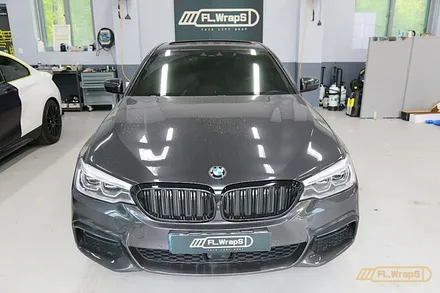 BMW 5시리즈(g30) 매트릭스 블랙 실내 랩핑(MX12) - 플랩스(FL.WrapS)/ 하남랩핑, 미사랩핑, 하남 실내랩핑, 강동구랩핑 / 하남 천현동