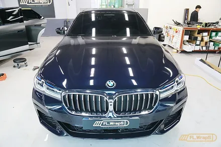 BMW 5시리즈(g30) 그릴교체, 크롬죽이기 랩핑 - 플랩스(FL.Wraps)/ 하남랩핑, 미사랩핑, bmw 크롬죽이기 시공 / 하남 천현동