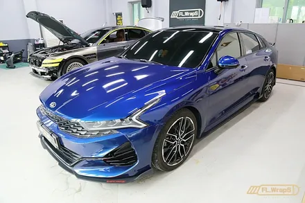 기아 K5 본넷 카본랩핑, 크롬죽이기 랩핑 - 플랩스(FL.WrapS)/ 하남랩핑, 미사랩핑, 강동구, 구리왕숙 랩핑 / 하남 천현동