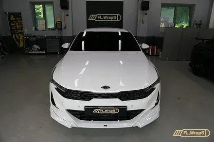 기아 K5 블랙 루프스킨 시공 - 플랩스(FL.WrapS)/ 하남랩핑, 미사랩핑, 경기광주 루프스킨, 남양주자동차랩핑 전문 / 하남 천현동