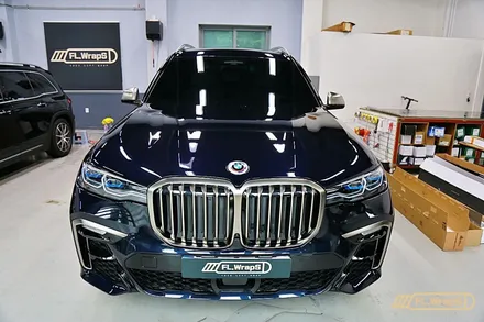 BMW X7 M50i 크롬죽이기 랩핑 - 플랩스(FL.WrapS)/ 하남랩핑, 미사랩핑, 경기광주, 구리왕숙 랩핑 / 하남 천현동