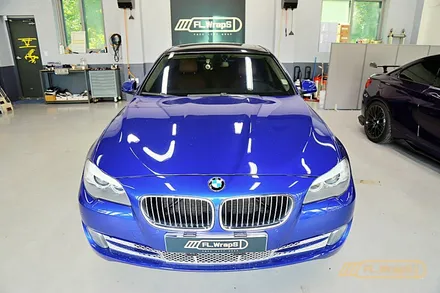 BMW 5시리즈 3m s12 사틴블랙 전체랩핑 - 플랩스(FL.WrapS)/하남랩핑, 미사랩핑, 경기광주, 남양주 자동차 랩핑 전문 / 하남 천현동