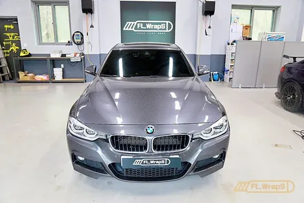 BMW 3시리즈(f30) 프론트 그릴 블랙 랩핑 - 플랩스(FL.WrapS)/ 하남랩핑, 미사랩핑, 남양주랩핑, BMW 랩핑전문 / 하남 천현동