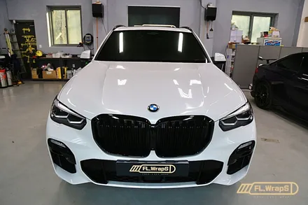 BMW X5 세륨그레이 엠블럼교체, 디퓨저 랩핑 - 플랩스(FL.WrapS)/ 하남랩핑, 미사랩핑, 엠블럼튜닝, 신차출고패키지 전문 / 하남 천현동