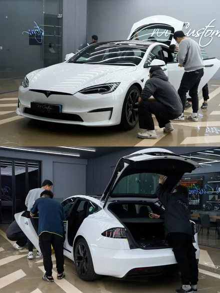 하남 테슬라 모델S 썬팅 프나세로 시공하고 만족스러워요! / 하남 천현동