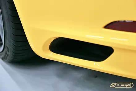 포르쉐 911 카레라 4 GTS 카브리올레 3M선플라워 전체랩핑 - 플랩스(FL.WrapS) / 하남랩핑, 미사랩핑, 위례,남양주 랩핑, 강동구랩핑 / 하남 천현동
