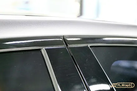 벤츠 S350d 사틴그레이 전체랩핑/ 블락포디 비바 바이올렛 열차단썬팅 - 플랩스(FL.WrapS) / 하남,미사 전체랩핑/열차단썬팅, 강동/송파 랩핑 / 하남 천현동