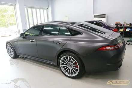 벤츠 GT 43 AMG 전체 무광 PPF 시공 - 플랩스(FL.WrapS)/ 하남ppf, 미사ppf, 위례ppf, 강동구ppf / 하남 천현동