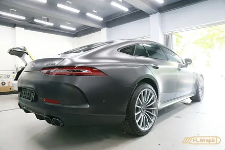 벤츠 GT 43 AMG 전체 무광 PPF 시공 - 플랩스(FL.WrapS)/ 하남ppf, 미사ppf, 위례ppf, 강동구ppf / 하남 천현동
