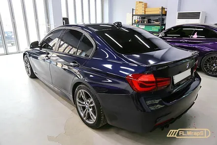 BMW 3시리즈 미드나잇 블루 전체랩핑 - 플랩스(FL.WrapS)/하남랩핑, 미사랩핑, 경기광주, 송파 자동차 랩핑 전문 / 하남 천현동