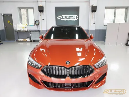 하남 플랩스 :: BMW 8시리즈 그란쿠페 840i 사틴 다크 그레이 전체랩핑 시공 - 서울 강동, 송파, 하남 미사 자동차 랩핑, 루프스킨, PPF 시공점 추천 / 하남 천현동