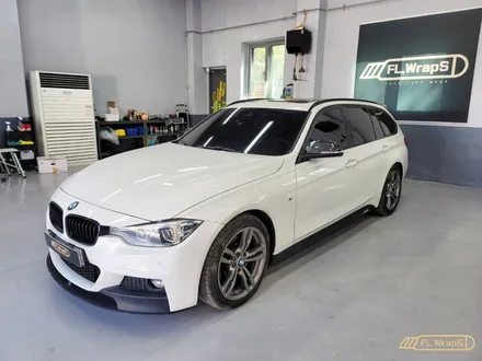 하남 플랩스 :: BMW F31 3시리즈 투어링 사틴 블랙 전체랩핑 - 하남 랩핑, 송파구 자동차 랩핑, 강동 전체 랩핑 전문 / 경기 광주, 남양주 랩핑, PPF, 썬팅 추천 / 하남 천현동