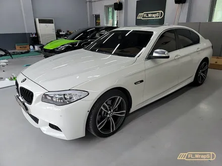 BMW 5시리(f10) 루프스킨 - 하남/미사 자동차랩핑/PPF/열차단썬팅/플랩스(FL.WrapS) / 하남 천현동