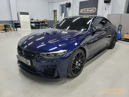 BMW M4 라디에이터 바 포인트 랩핑 - 부분랩핑/미사랩핑/하남랩핑/플랩스(FL.WrapS) / 하남 천현동