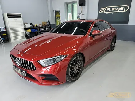 벤츠 CLS 350d 애쉬그레이 전체랩핑 - 플랩스(FL.WrapS) / 하남랩핑/미사 랩핑/위례랩핑 / 하남 천현동
