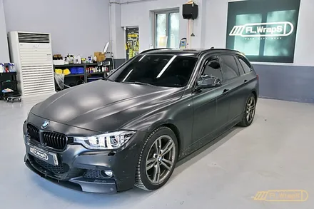 BMW 320d 투어링 랩핑제거 - 플랩스(FL.WrapS) / 랩핑제거 , 하남랩핑, 미사랩핑, 위례랩핑, 남양주랩핑 / 하남 천현동