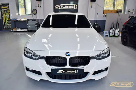 BMW 320d(f30) 에이버리 락그레이 전체랩핑 - 플랩스(FL.WrapS) / 하남,미사 랩핑, 강동/송파 랩핑 / 하남 천현동