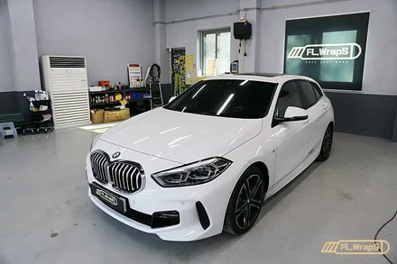 BMW 120i 프론트그릴 랩핑 - 플랩스(FL.WrapS) / 하남, 미사, 성남, 경기광주 랩핑, 부분랩핑, 포인트랩핑 / 하남 천현동