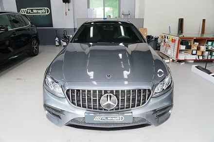 벤츠 e220d 쿠페 사틴 고스트펄 전체랩핑 - 플랩스(FL.WrapS)/ 하남랩핑, 미사랩핑, 자동차랩핑 전문 / 하남 천현동