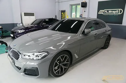 BMW 530i(g30) 크롬죽이기/그릴교체 - 플랩스(FL.WrapS)/하남랩핑, 미사랩핑, 구리왕숙랩핑, BMW 바디킷튜닝 / 하남 천현동