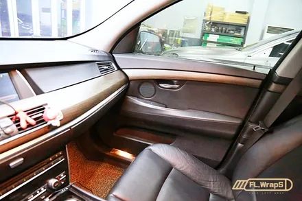 BMW 5GT 실내 카본랩핑 - 플랩스(FL.WrapS)/ 하남랩핑, 미사랩핑, BMW실내카본랩핑, 자동차랩핑 추천 / 하남 천현동