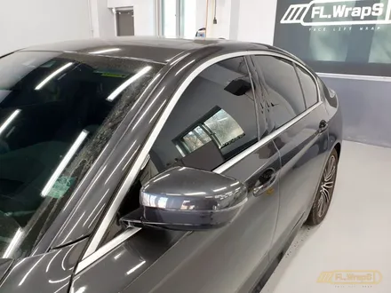 하남 플랩스 :: BMW G30 5시리즈 윈도우 크롬 몰딩, 펜더 가니시 부분랩핑 유광 블랙 - 서울 강동, 송파, 미사 신도시 가까운 곳 자동차 랩핑, PPF, 썬팅 시공 전문 / 하남 천현동