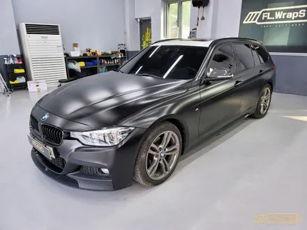 하남 플랩스 :: BMW F31 3시리즈 투어링 사틴 블랙 전체랩핑 - 하남 랩핑, 송파구 자동차 랩핑, 강동 전체 랩핑 전문 / 경기 광주, 남양주 랩핑, PPF, 썬팅 추천 / 하남 천현동