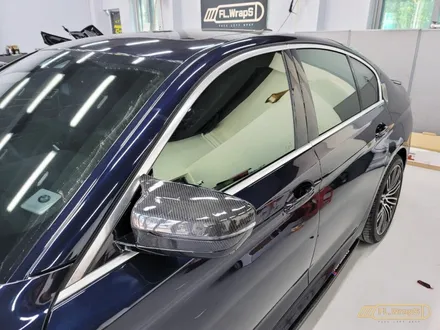 BMW G30 5시리즈 윈도우 라인 크롬죽이기 랩핑 - 하남 랩핑 / 미사 자동차랩핑 / 서울 송파구, 강동구 랩핑, PPF, 열차단 썬팅 시공점 추천 / 하남 플랩스 / 하남 천현동